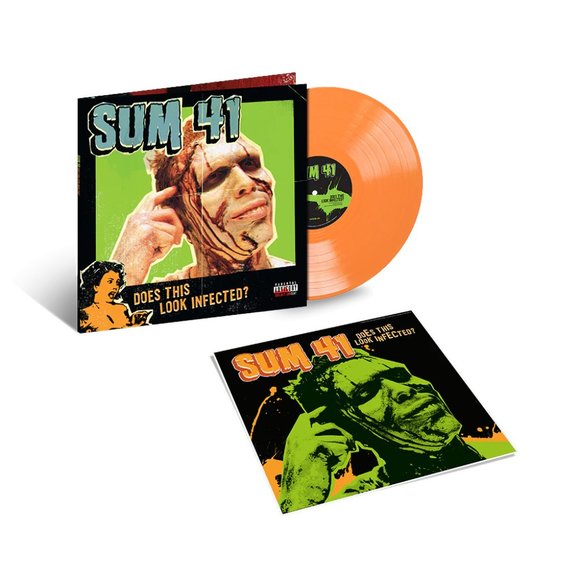 Sum 41 Does This Look Infected LP + Litho ~ Ltd Ed Colored Vinyl ~ Brand New! - Picture 2 of 3